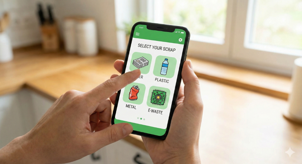 Select Scrap Mobile App